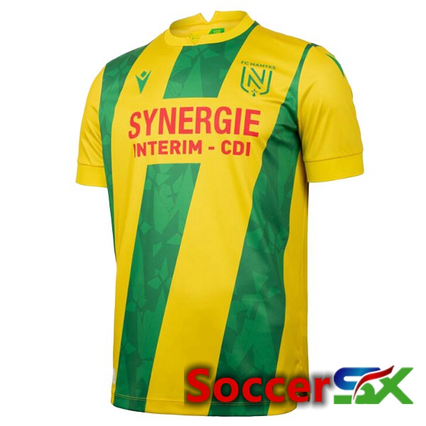 FC Nantes Home Soccer Jersey Yellow 2024/2025