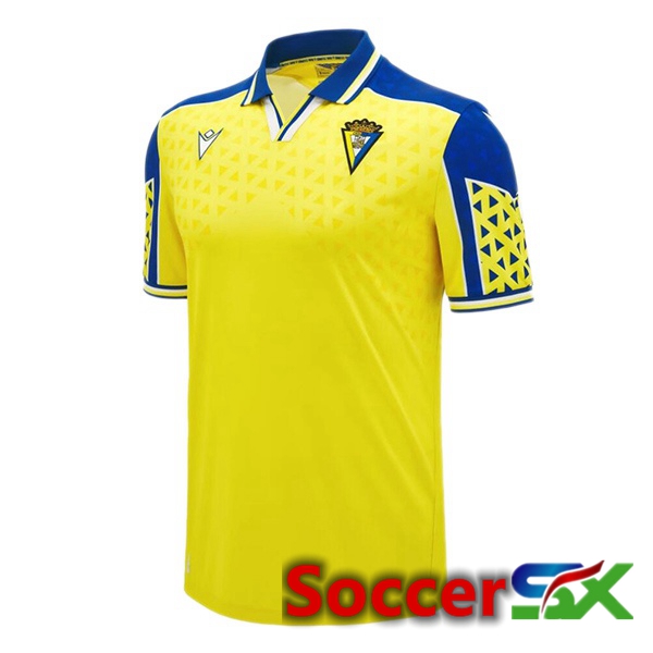 Cadiz CF Home Soccer Jersey Yellow 2024/2025