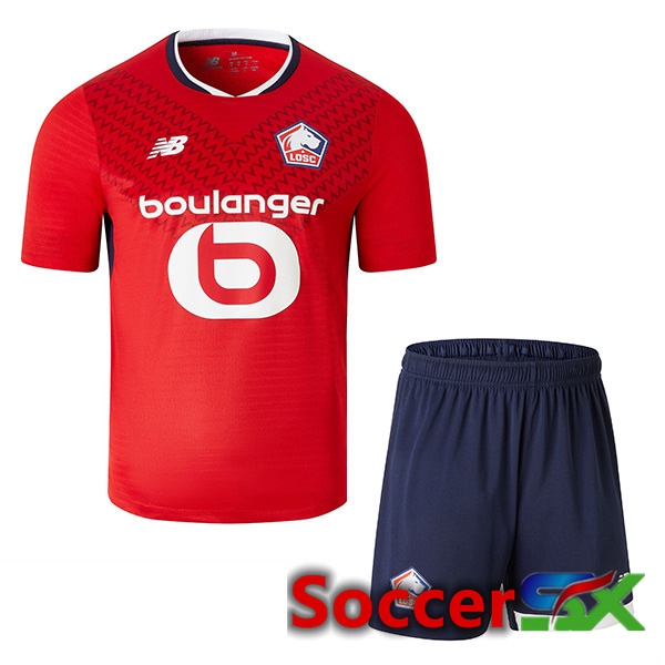 Lille LOSC Kids Home New Soccer Jersey 2024/2025