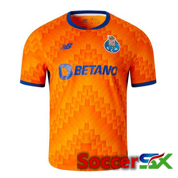 FC Porto Away Soccer Jersey Orange 2024/2025