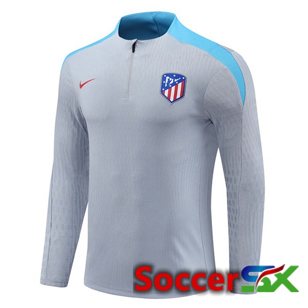 Atletico Madrid Training Sweatshirt Grey 2024/2025