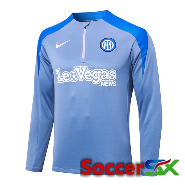 Inter Milan Training Sweatshirt Blue 2024/2025