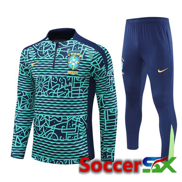 Brazil kit Training Tracksuit Green 2024/2025