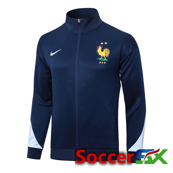 France Training Jacket Blue Royal 2024/2025