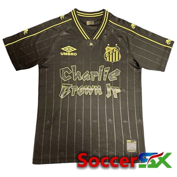 Santos FC Special Edition Soccer Jersey Brown 2024/2025