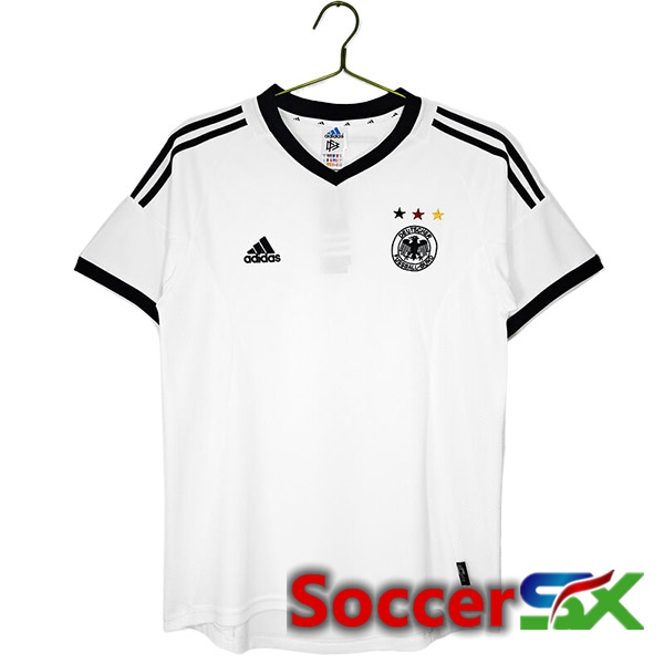 Germany Retro Home Soccer Jersey 2002/2003