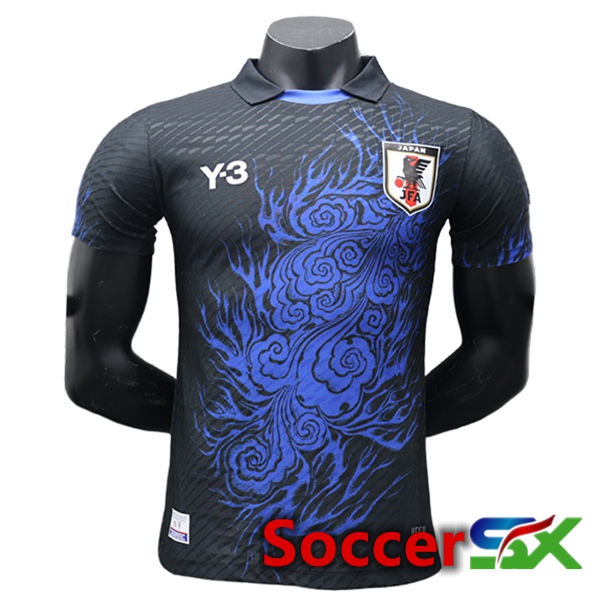 Japan Soccer Jersey Special Edition Black/Blue 2024/2025