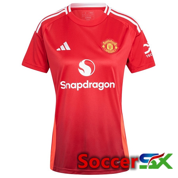 Manchester United Women Home Soccer Jersey 2024/2025