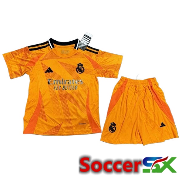 Real Madrid Kids Away Soccer Jersey 2024/2025