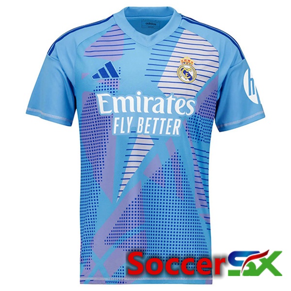 Real Madrid Goalkeeper Home New Soccer Jersey 2024/2025