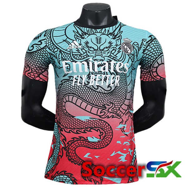 Real Madrid Soccer Jersey Special Edition Red/Green 2024/2025