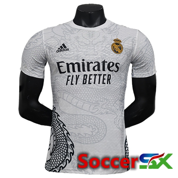 Real Madrid Soccer Jersey Special Edition White 2024/2025