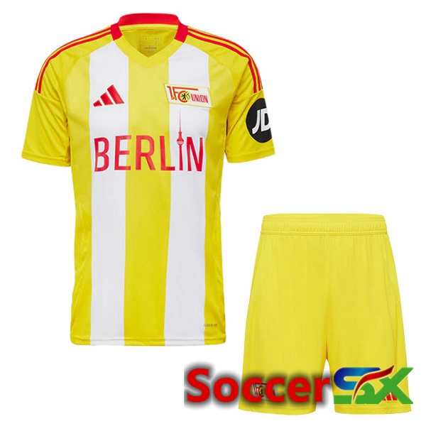 FC Union Berlin Kids Third Soccer Jersey Yellow 2024/2025