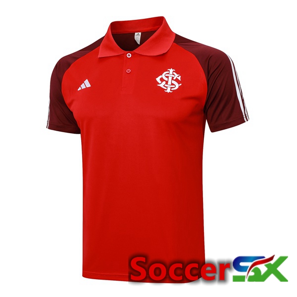 SC Internacional Soccer Polo Red 2024/2025