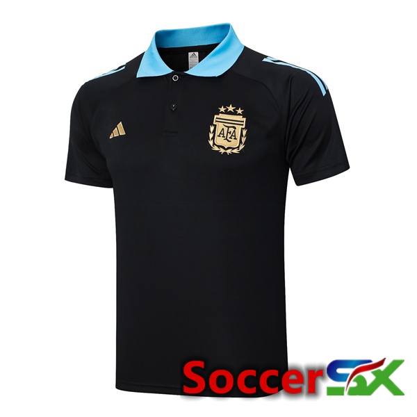 Argentina Soccer Polo Black 2024/2025