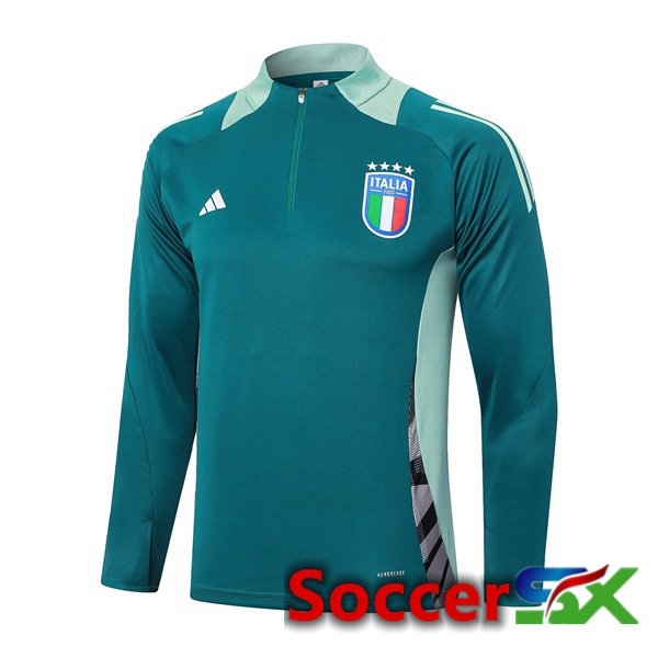 Italy Training Sweatshirt Green 2024/2025