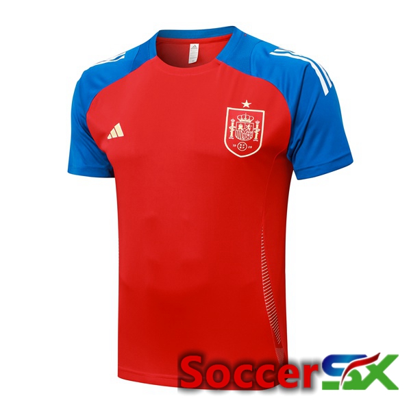 Spain Training T Shirt Red 2024/2025