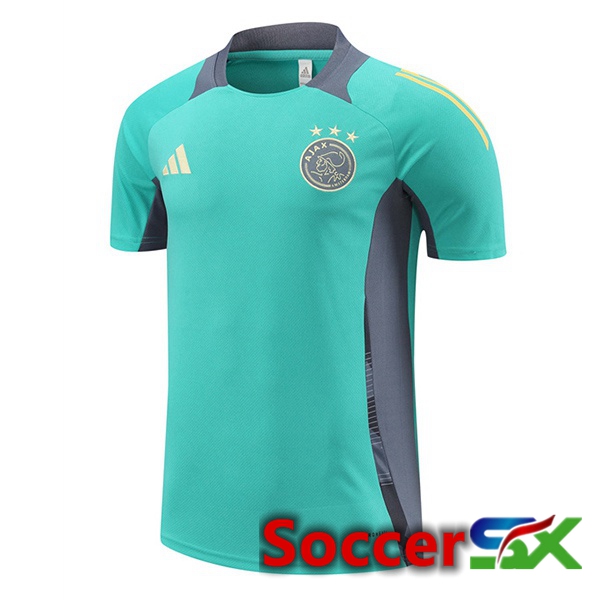 AFC Ajax Training T Shirt Green 2024/2025