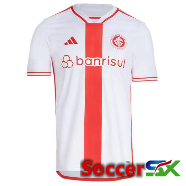 SC Internacional Away Soccer Jersey White 2024/2025