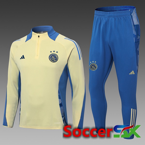 AFC Ajax Kids kit Training Tracksuit Yellow 2024/2025