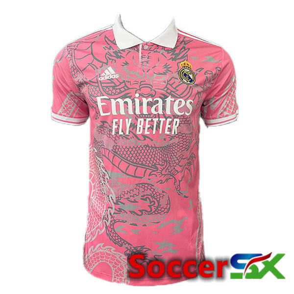 Real Madrid Soccer Jersey Special Edition Pink 2024/2025