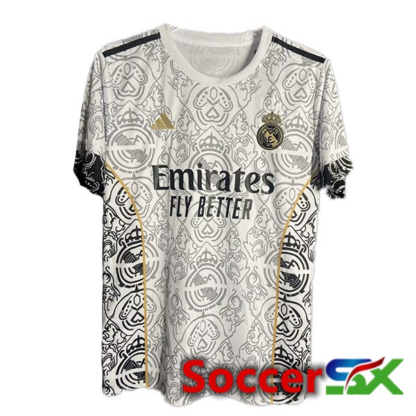 Real Madrid Soccer Jersey Special Edition White 2024/2025