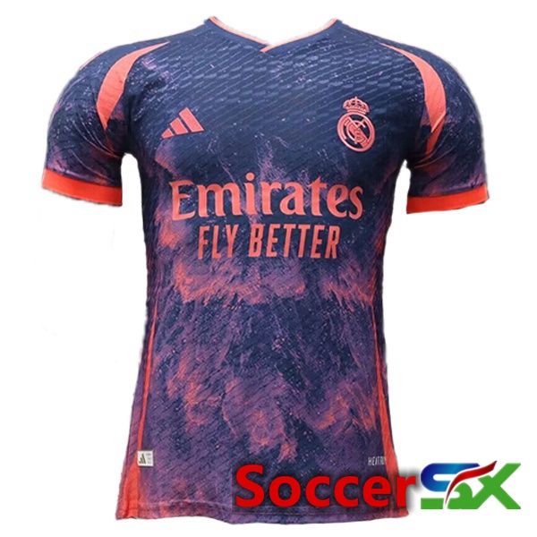 Real Madrid Soccer Jersey Special Edition Purple 2024/2025