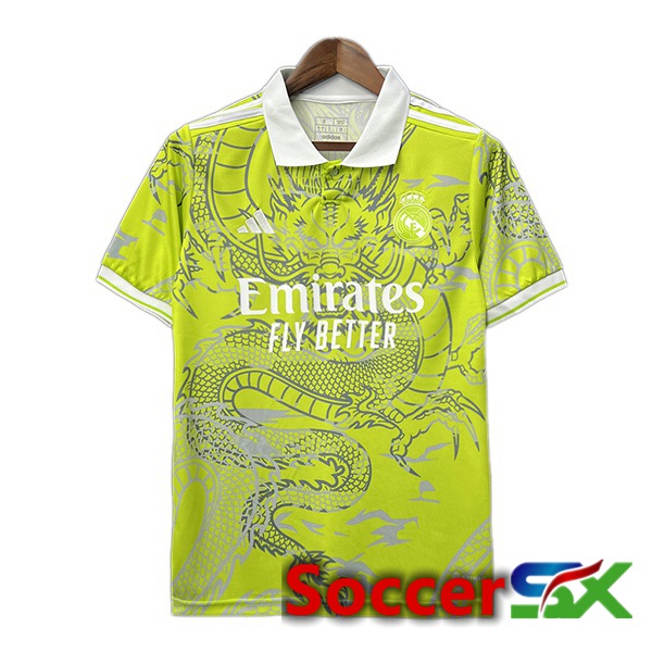 Real Madrid Soccer Jersey Special Edition Yellow 2024/2025