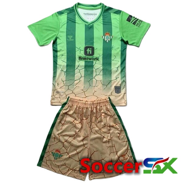 Real Betis Kids Soccer Jersey Special Edition Green 2024/2025