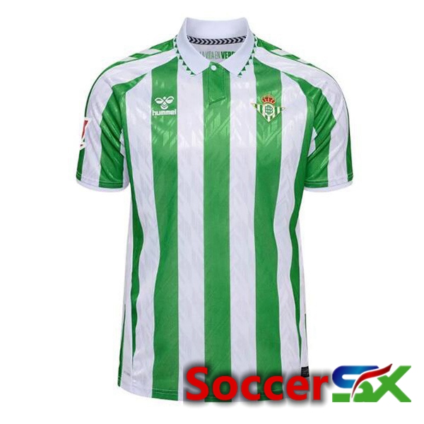 Real Betis Home Soccer Jersey Green White 2024/2025