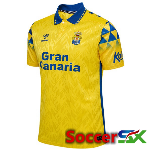 UD Las Palmas Home Soccer Jersey Yellow 2024/2025