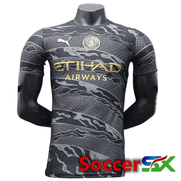 Manchester City Soccer Jersey Special Edition Black 2024/2025