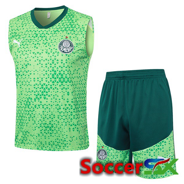 Palmeiras Soccer Vest + Shorts Green 2024/2025