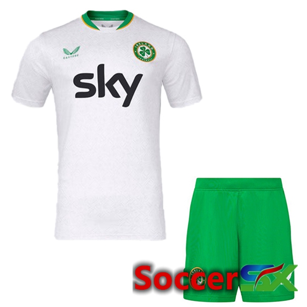 Ireland Kids Away New Soccer Jersey 2024/2025