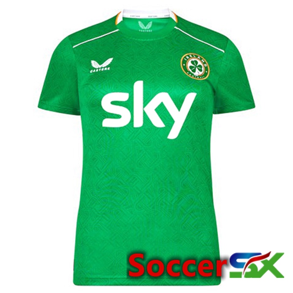 Ireland Women Home Soccer Jersey 2024/2025