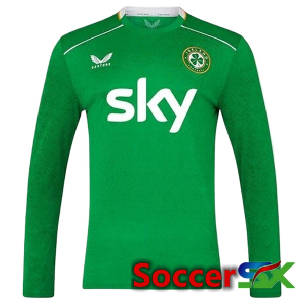 Ireland Long sleeve Home New Soccer Jersey 2024/2025