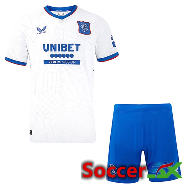 Rangers FC Kids Away New Soccer Jersey 2024/2025