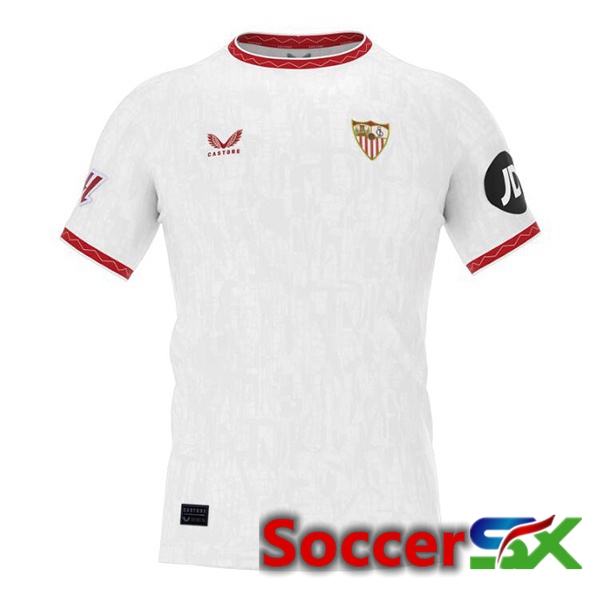 Sevilla FC Home Soccer Jersey White 2024/2025