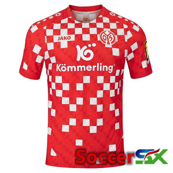 FSV Mainz 05 Home Soccer Jersey Red 2024/2025