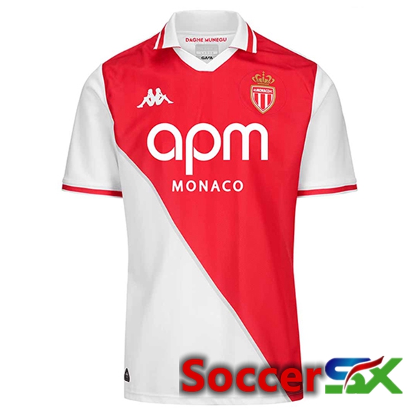 AS Monaco Home New Soccer Jersey 2024/2025