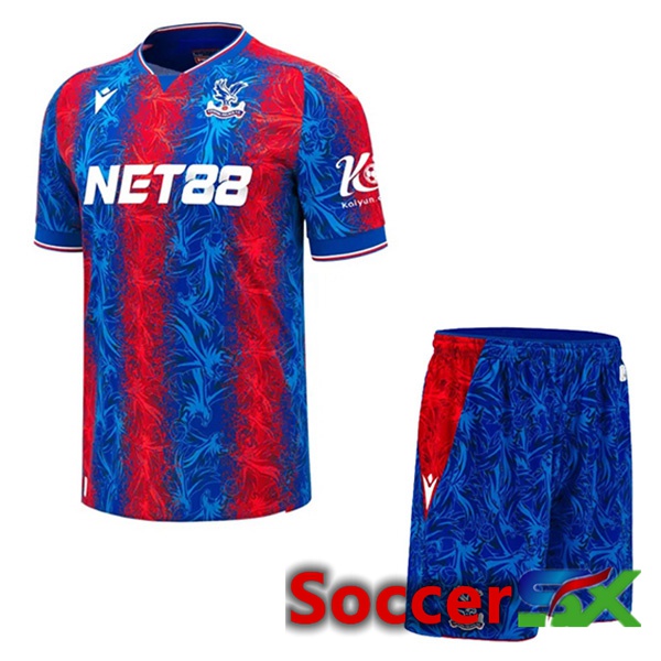 Crystal Palace Kids Home New Soccer Jersey 2024/2025