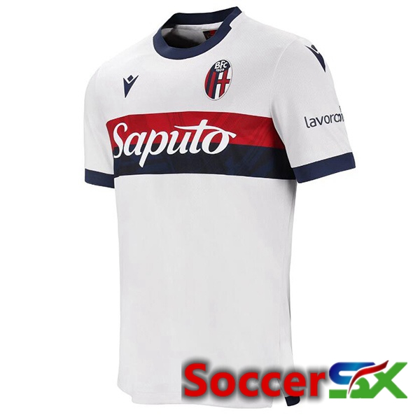 Bologna Away Soccer Jersey White 2024/2025