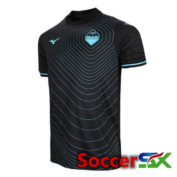 SS Lazio Away Soccer Jersey Black 2024/2025