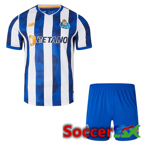 FC Porto Kids Home New Soccer Jersey 2024/2025