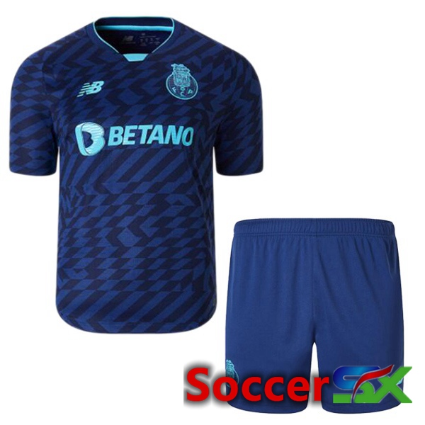 FC Porto Kids Third Soccer Jersey Blue 2024/2025