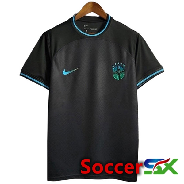 Brazil Soccer Jersey Special Edition Black 2024/2025