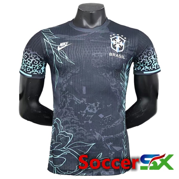 Brazil Soccer Jersey Special Edition Black 2024/2025