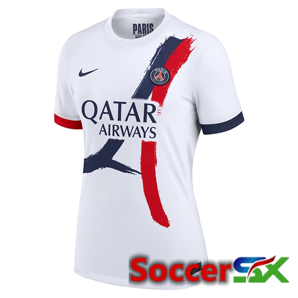 PSG Women Away Soccer Jersey 2024/2025