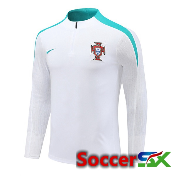 Portugal Training Sweatshirt White 2024/2025