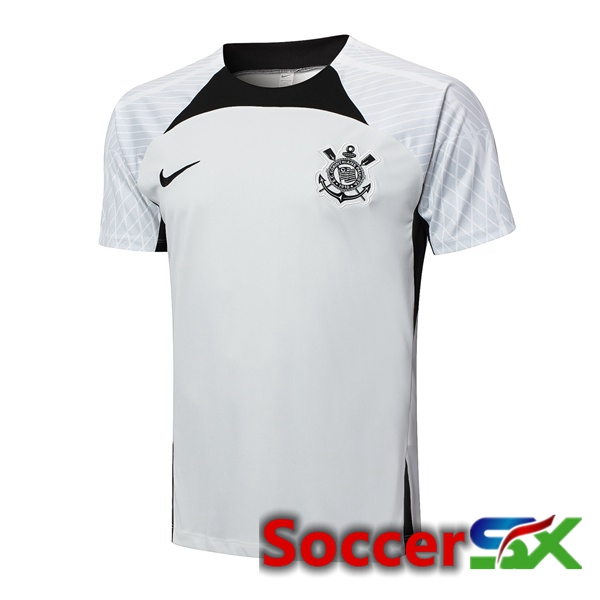 Corinthians Training T Shirt Grey 2024/2025